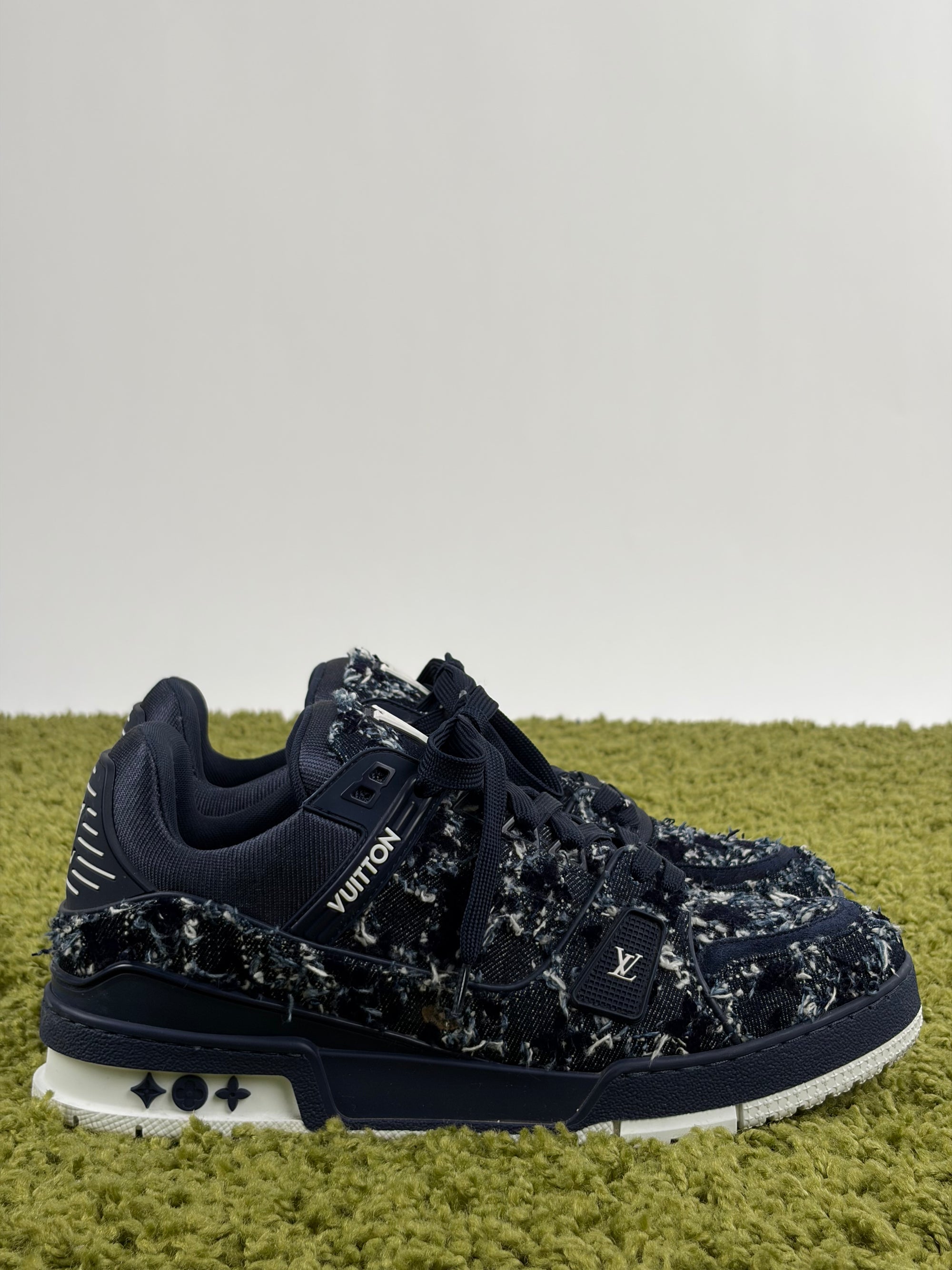 Louis vuitton trainer Size 7=41 calza 42 in denim