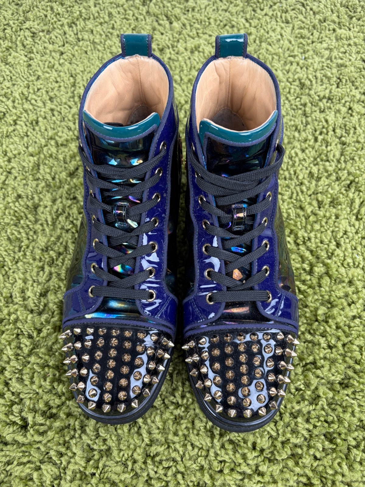 Christian Louboutin Spikes High Multicolor 41.5 - Second Hand Di Fiore
