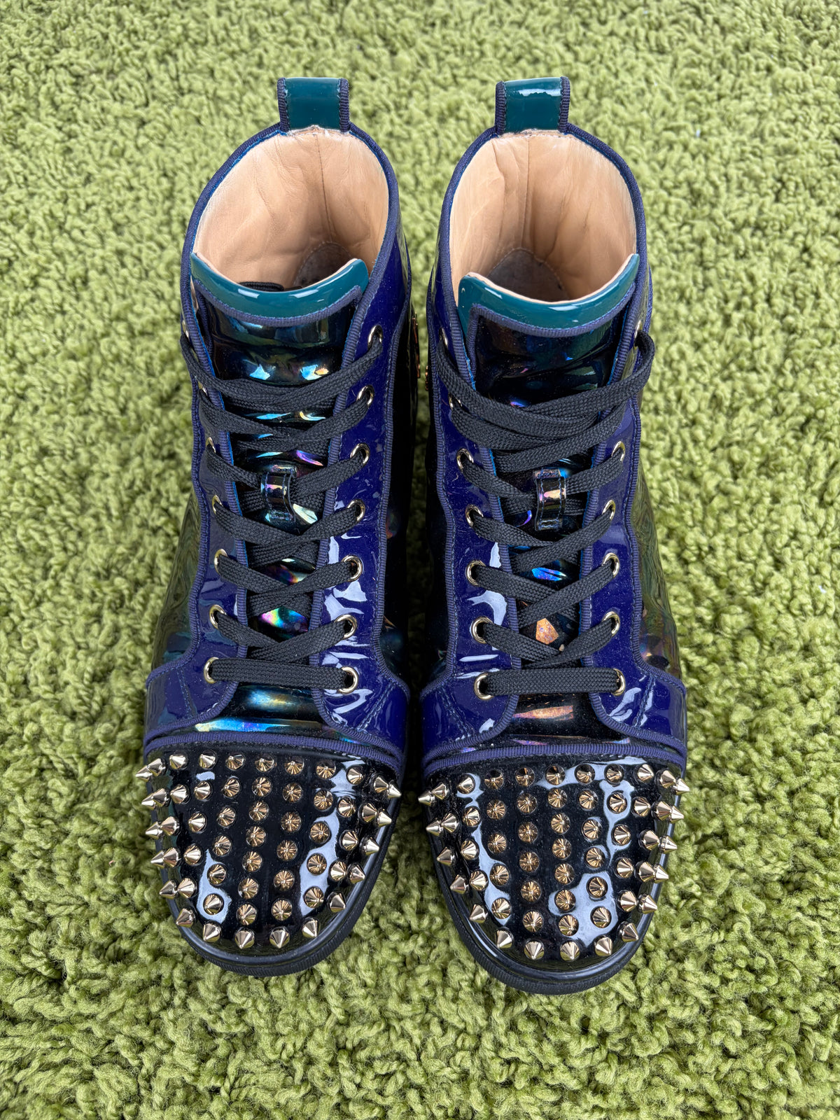 Christian Louboutin Spikes High Multicolor 41.5