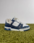 Louis Vuitton Trainer Denim Blu 6