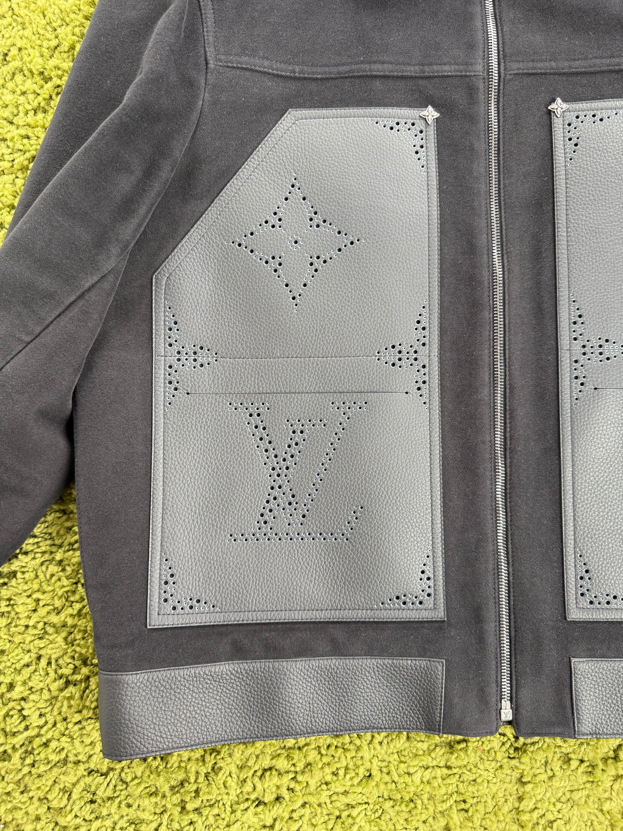Giacca Workwear Monogram Louis Vuitton Nera 56
