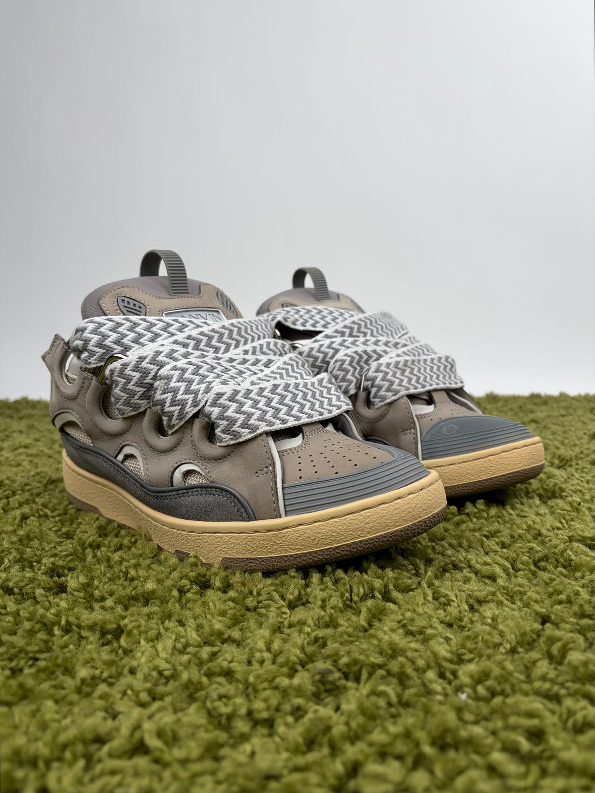 Lanvin Curb Sneaker Grigia 40