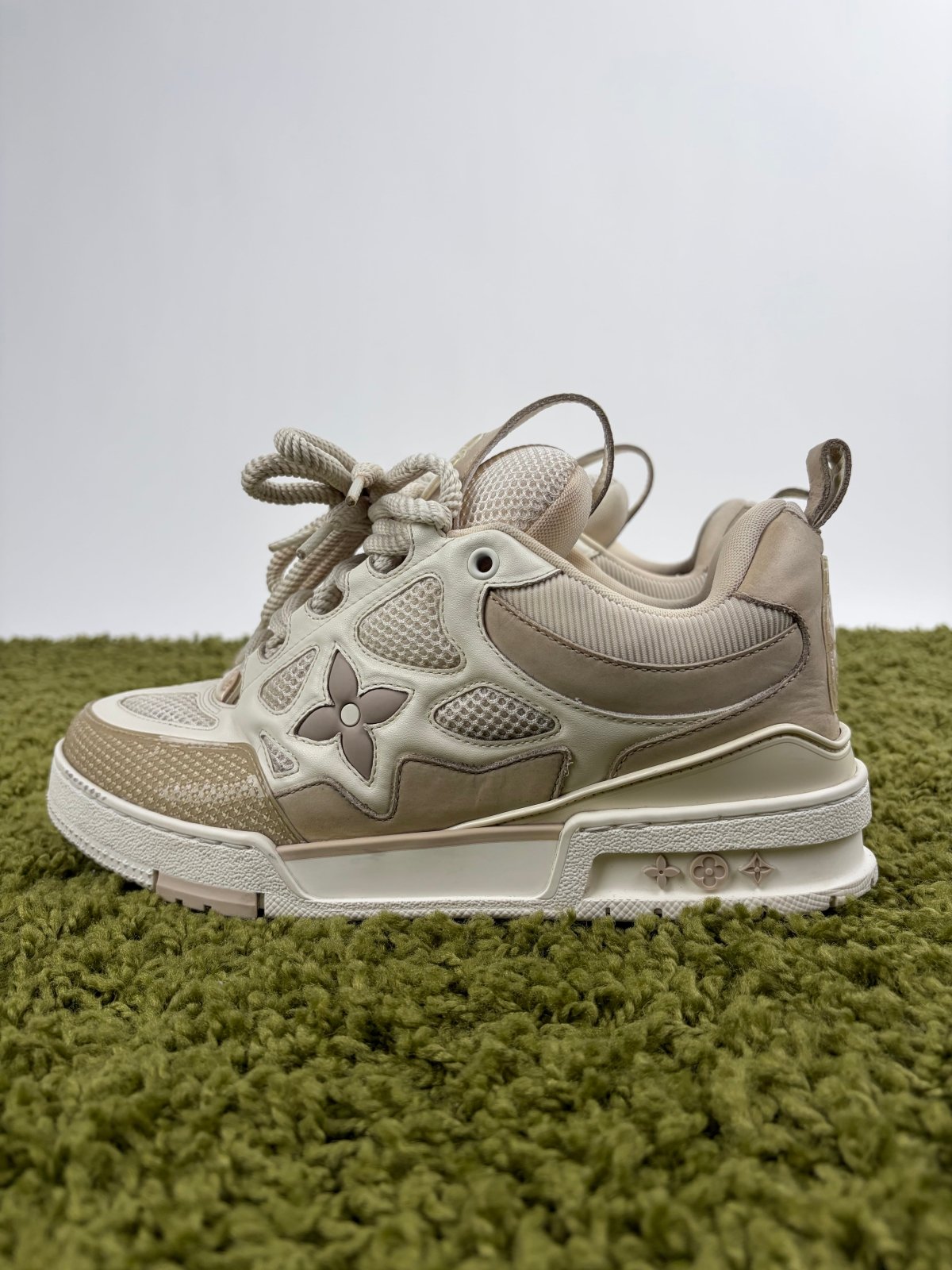 Louis Vuitton Skate Beige 7.5 - Second Hand Di Fiore