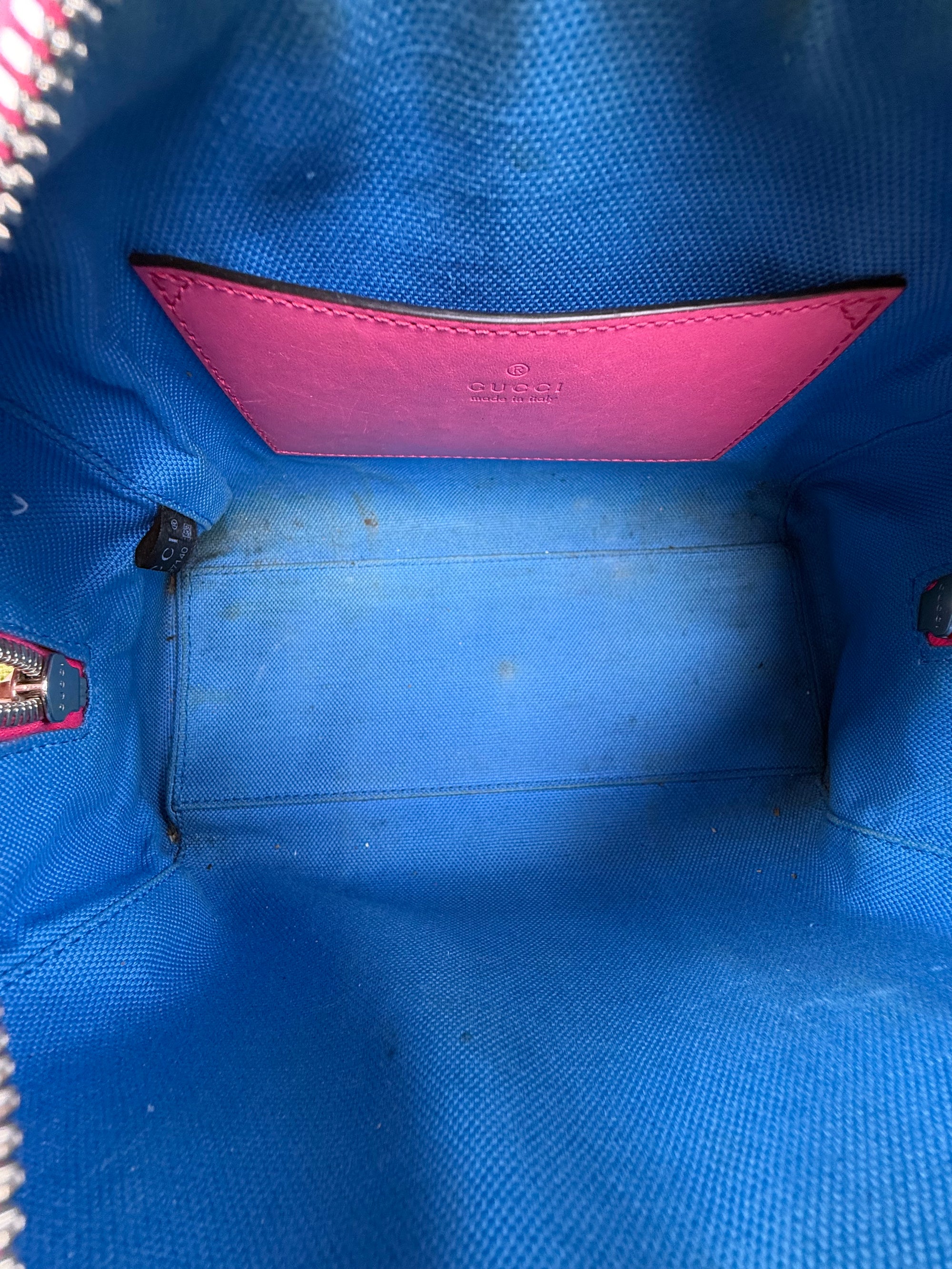Borsa Boston Gucci Rosa Multicolor