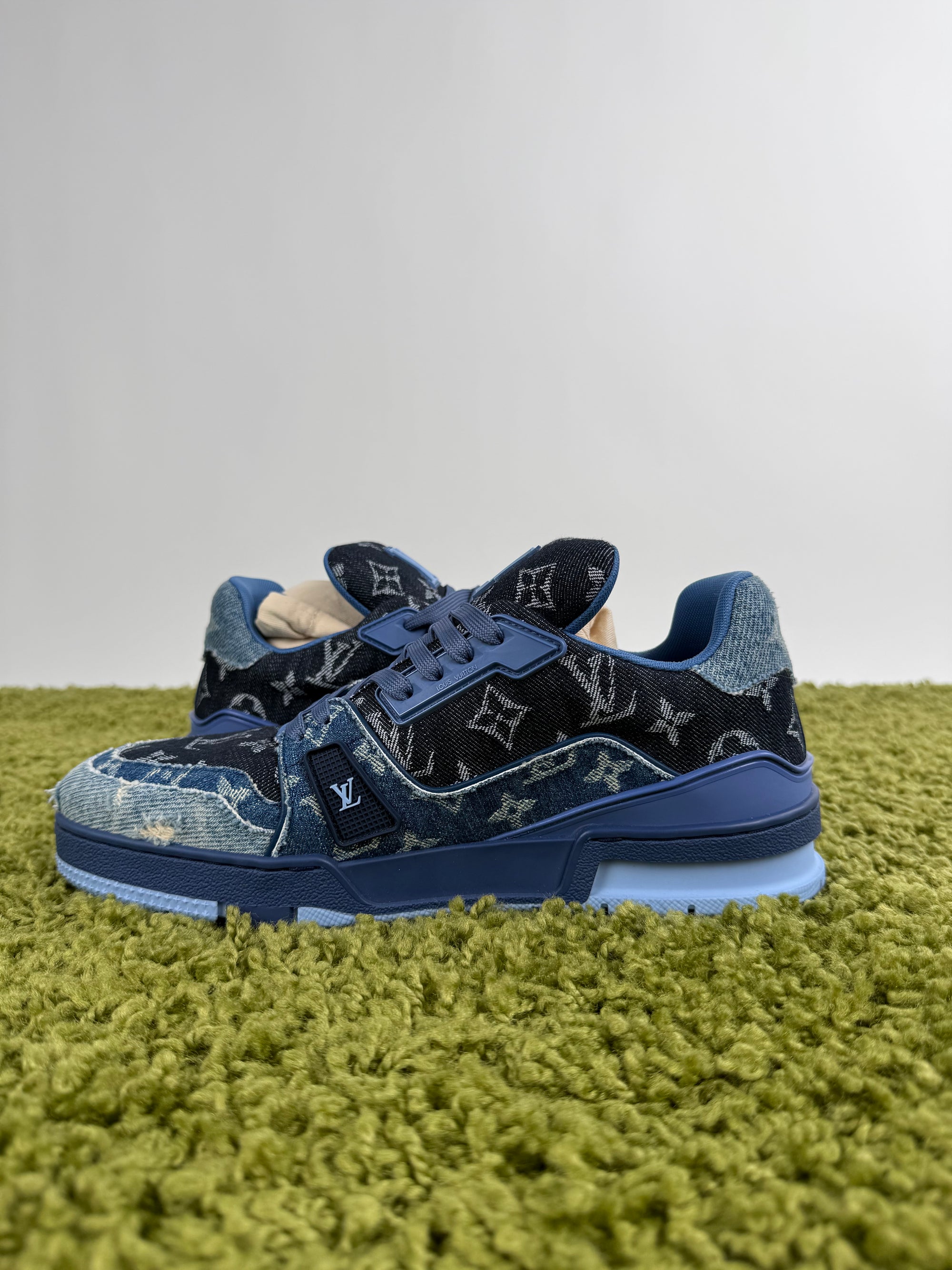 Louis Vuitton Trainer in Denim 7