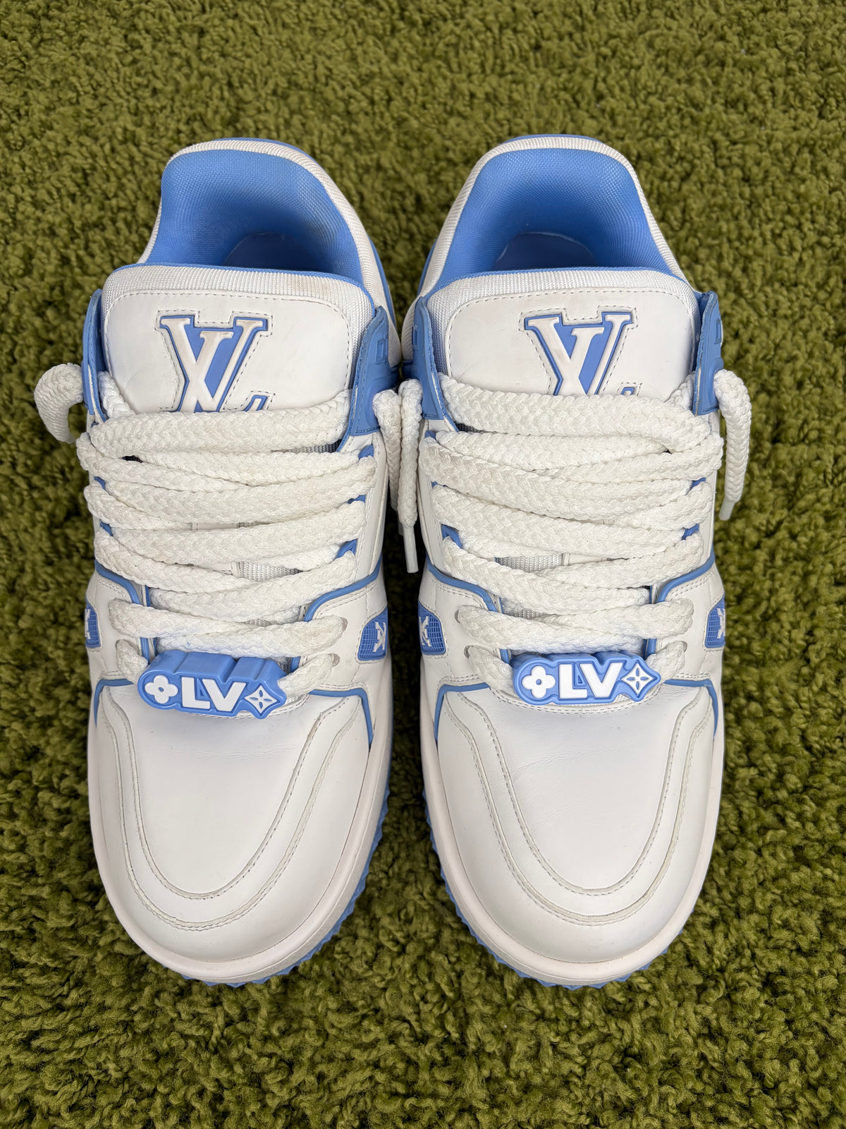 Louis Vuitton Trainer Maxi Azzurro 10