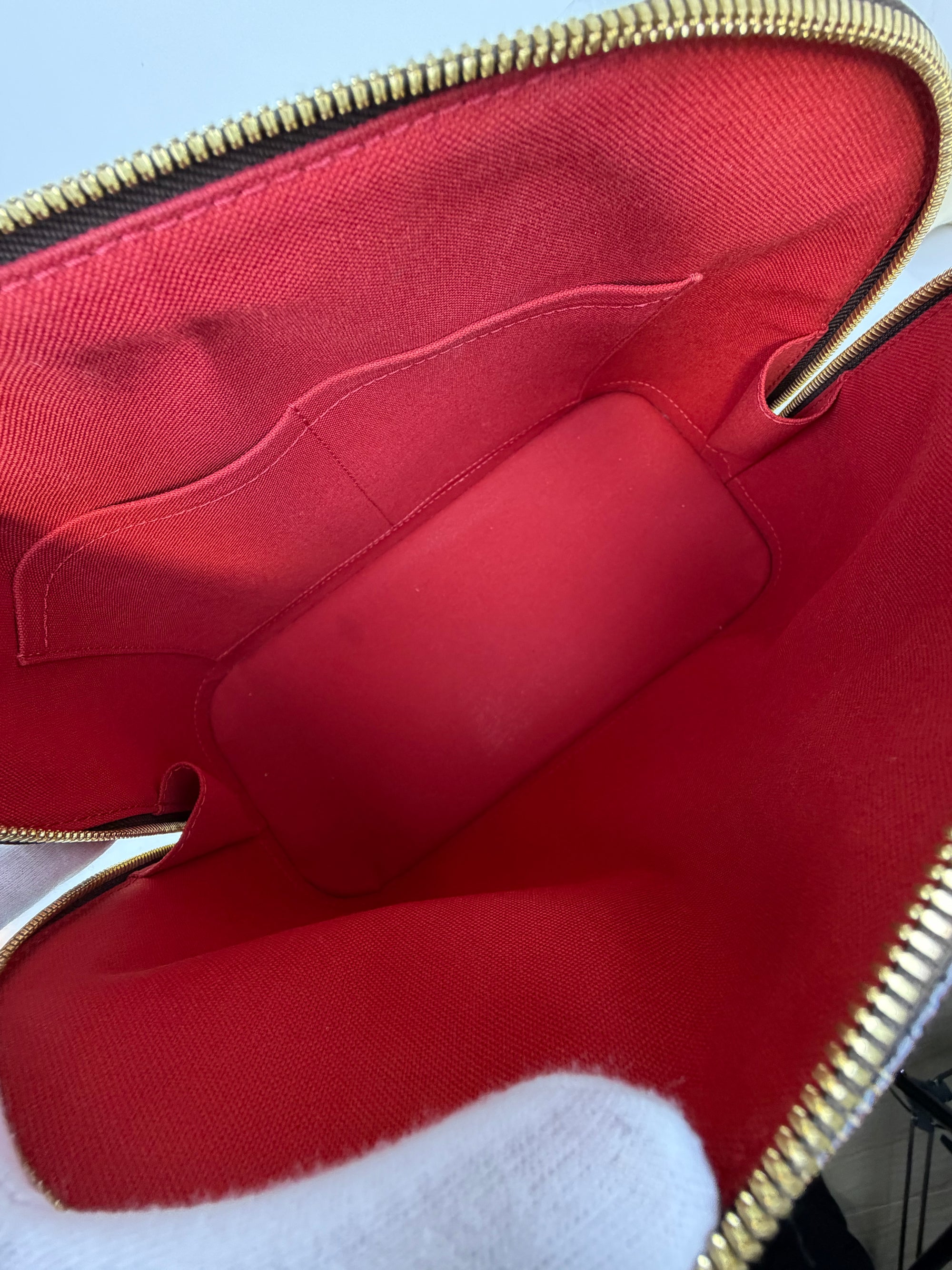 Borsa Louis Vuitton Alma PM marrone