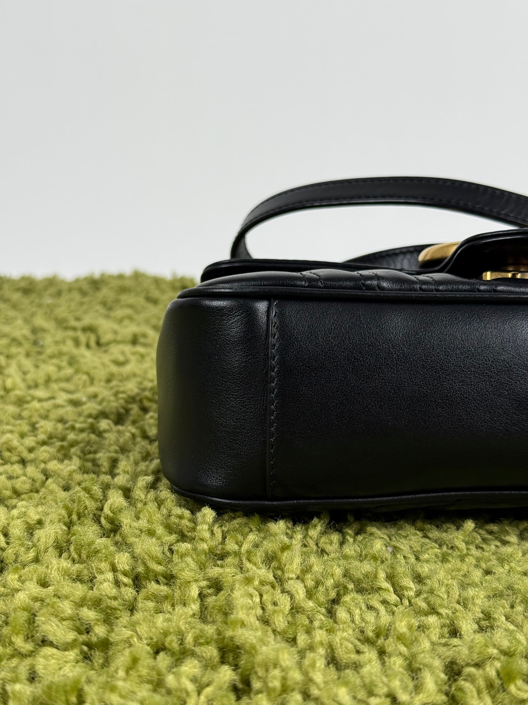 Borsa Gucci Marmont Matelasse Nera