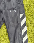 Completo Off White Nero Giacca S Pantalone S