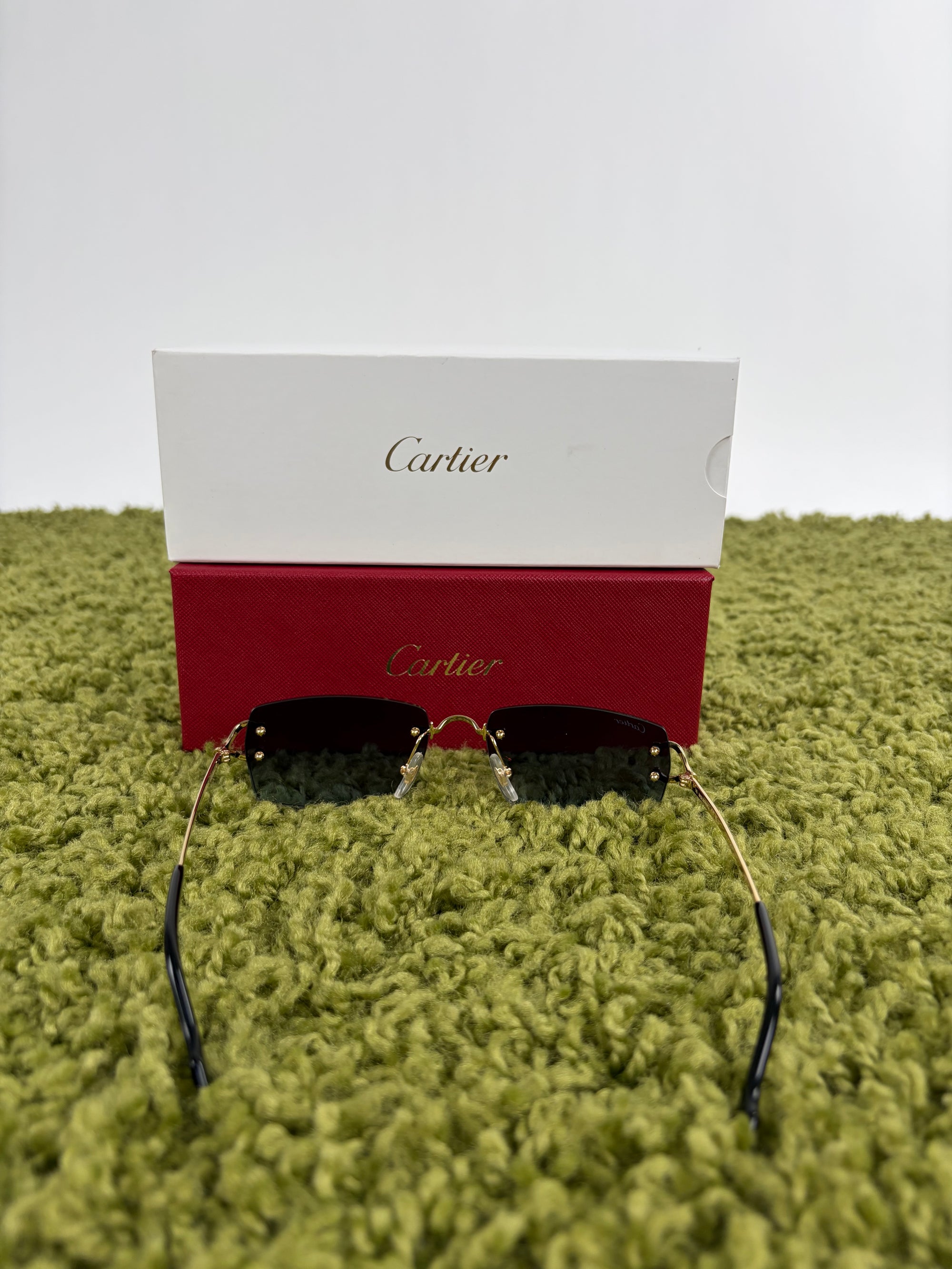 Occhiali Cartier CT0550S 002 L neri e oro