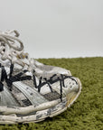 Balenciaga Runner Size 40 bianche e nere effetto usato