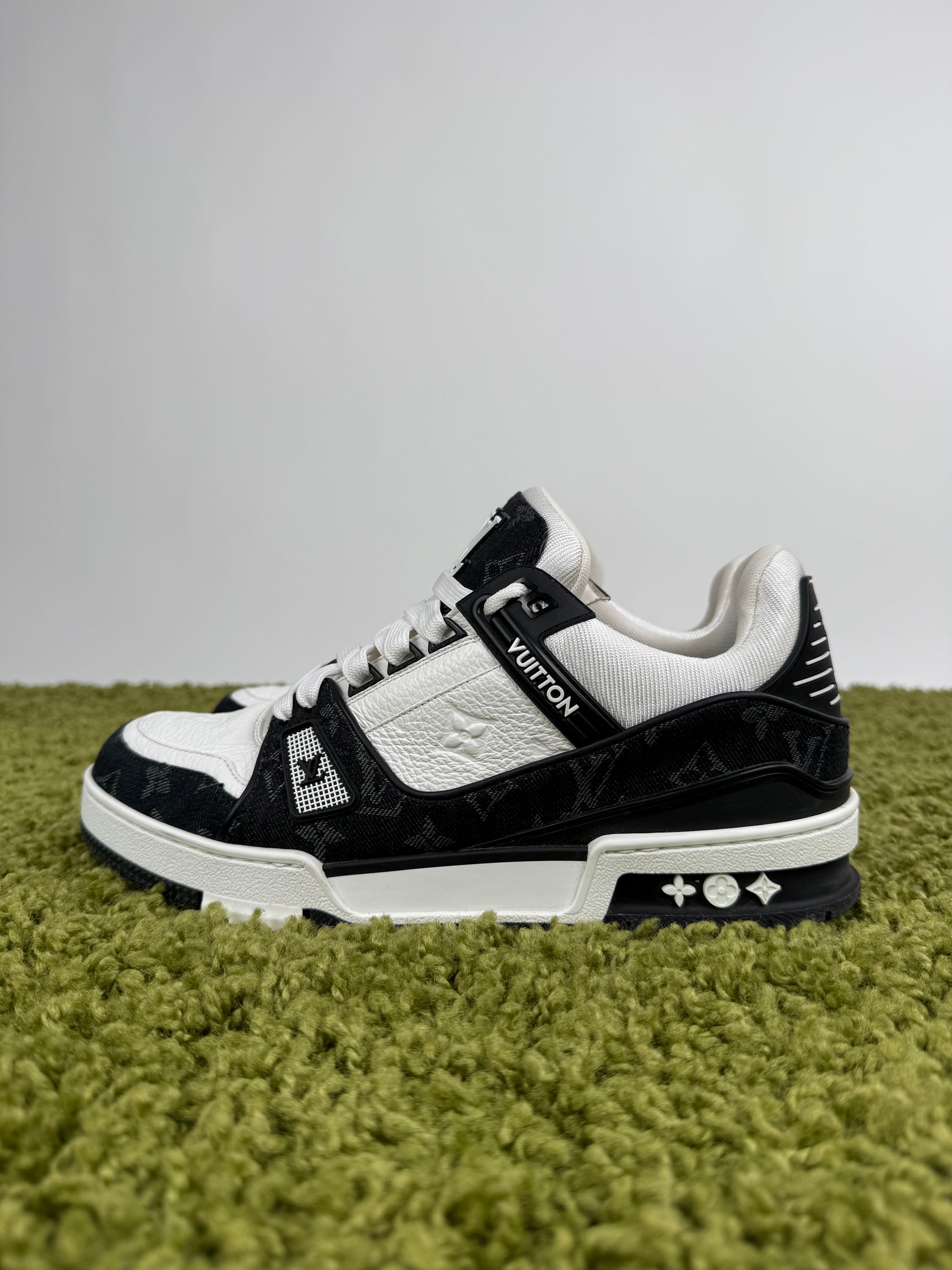 Louis Vuitton Trainer In denim Nero 7