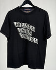 T shirt Louis Vuitton Size M nera e bianca