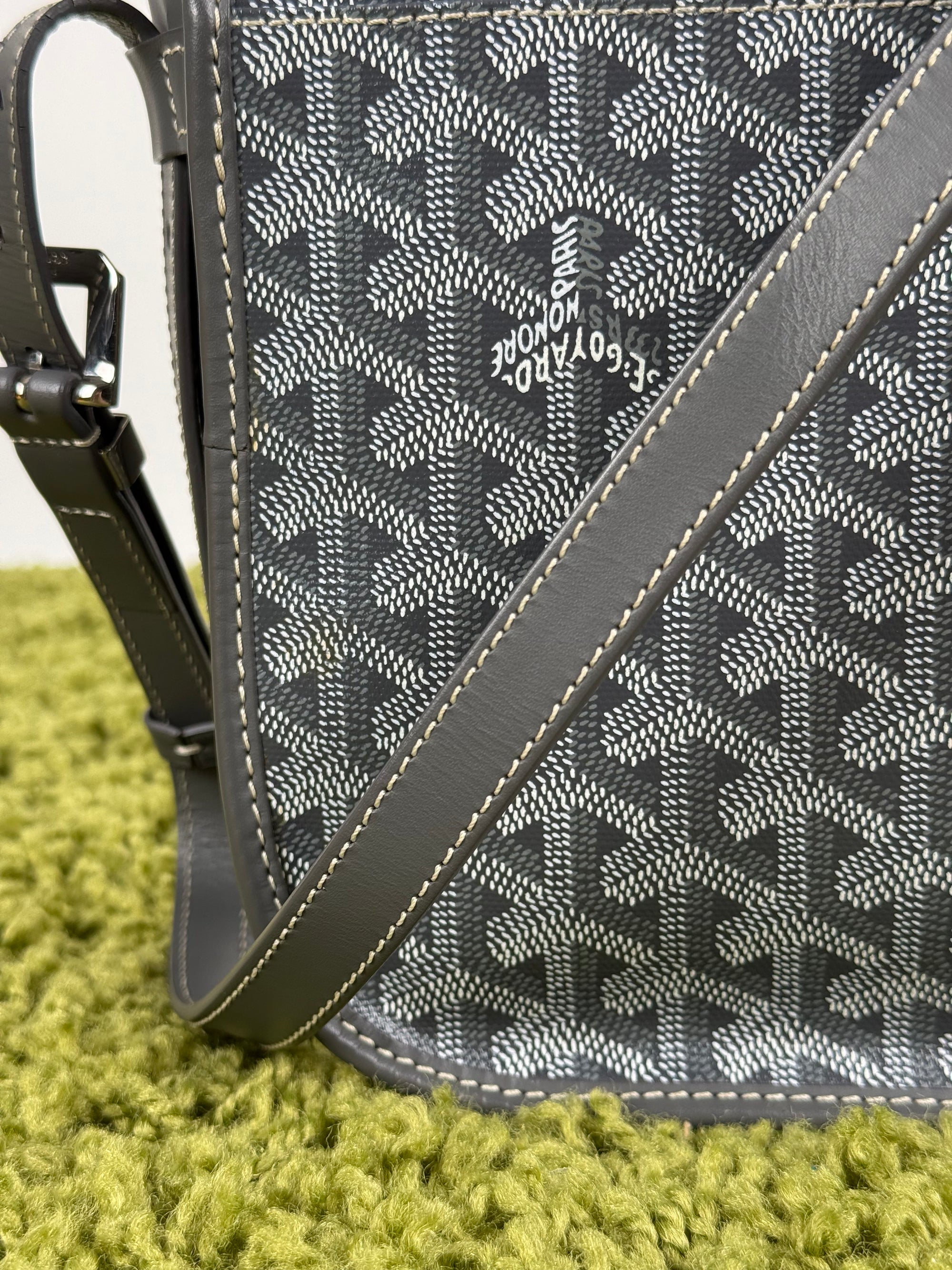 Borsa a Spalla Goyard Belvedere Grigia