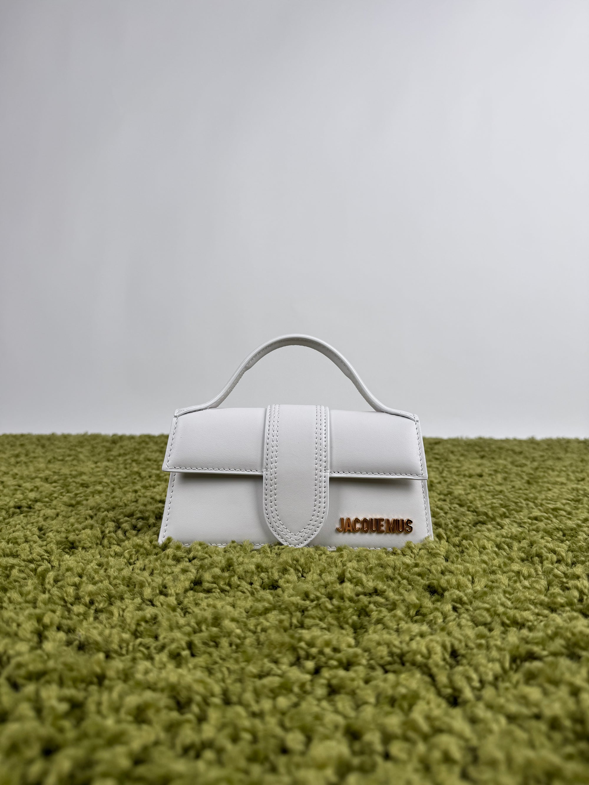 Borsa mini Jacquemus Le Bambino bianca