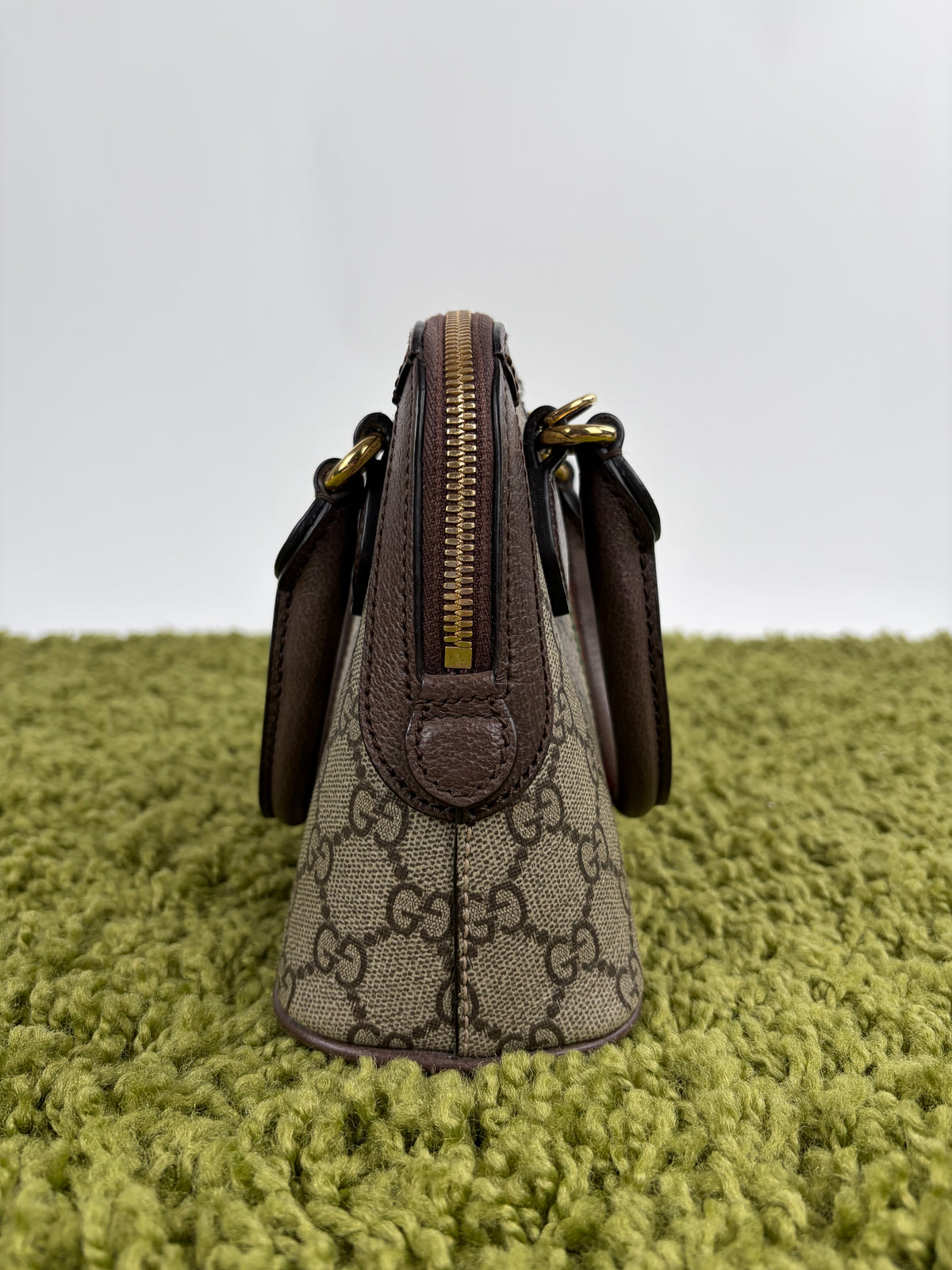 Mini Borsa a Mano Ophidia Gucci Beige