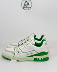 Louis Vuitton Trainer Size 9=43 veste 44 verde e bianco