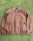 Giubbotto Saint Laurent in Pelle Marrone 160/84Y