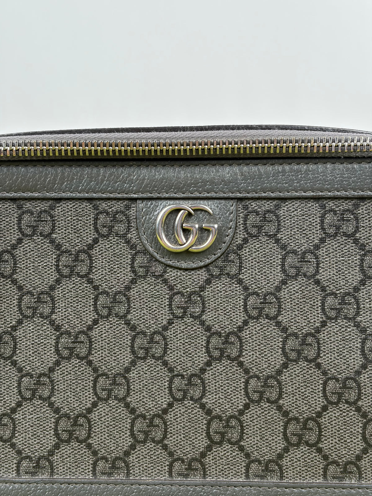 Borsa Gucci Ophidia in Tela GG Verde con tracolla rimovibile