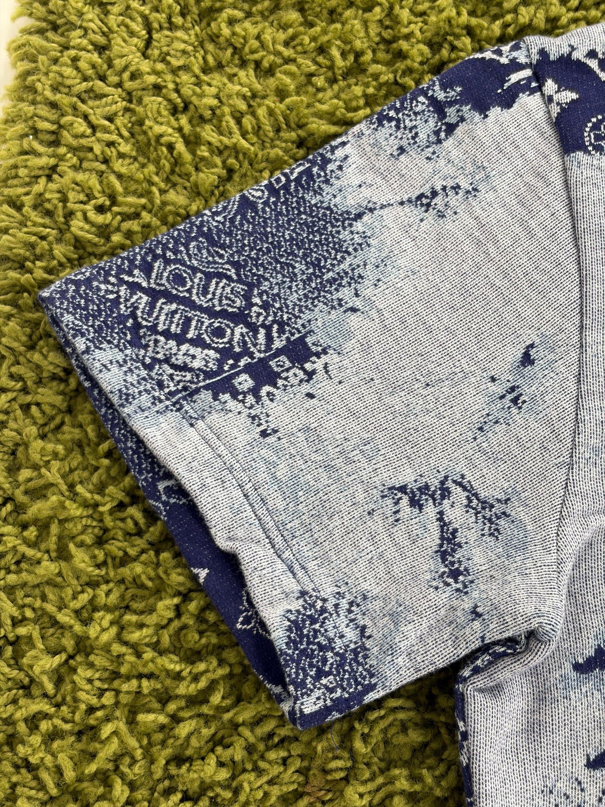 Completo Louis Vuitton Size XL blu e bianco