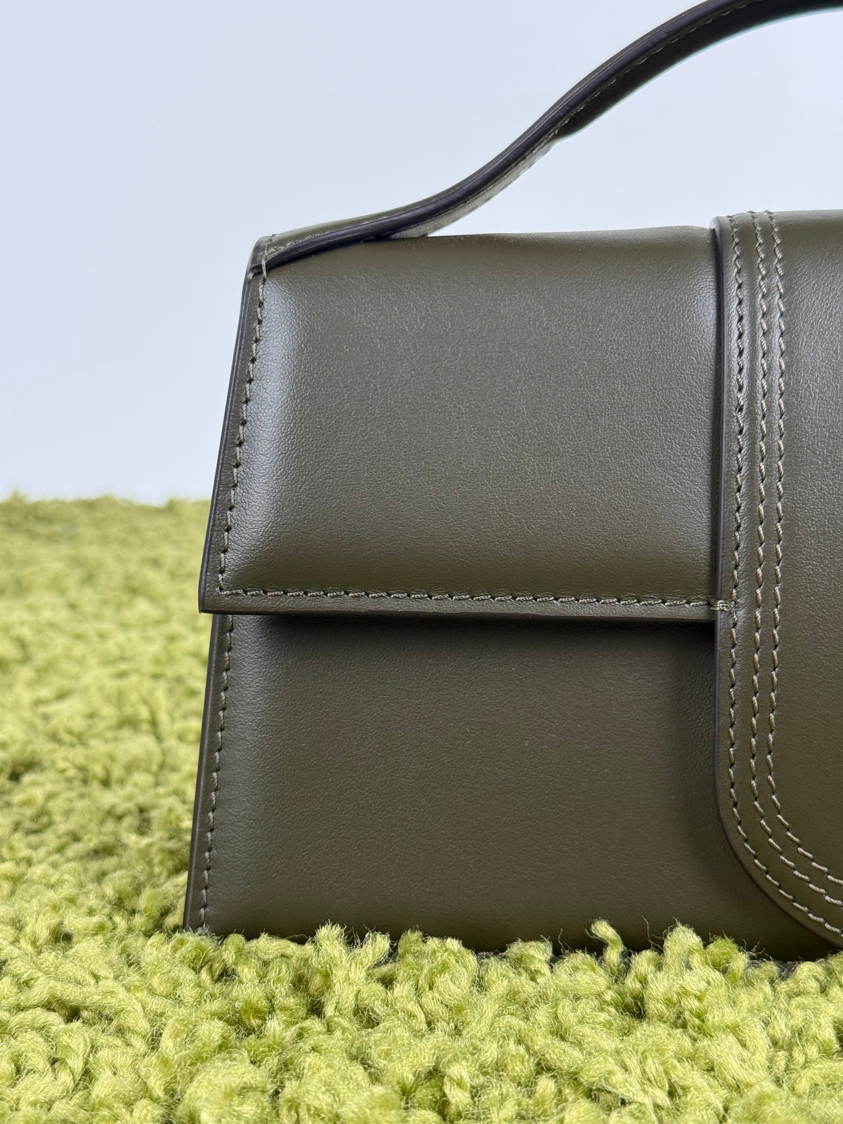 Jacquemus La Grande Bambino Verde Scuro