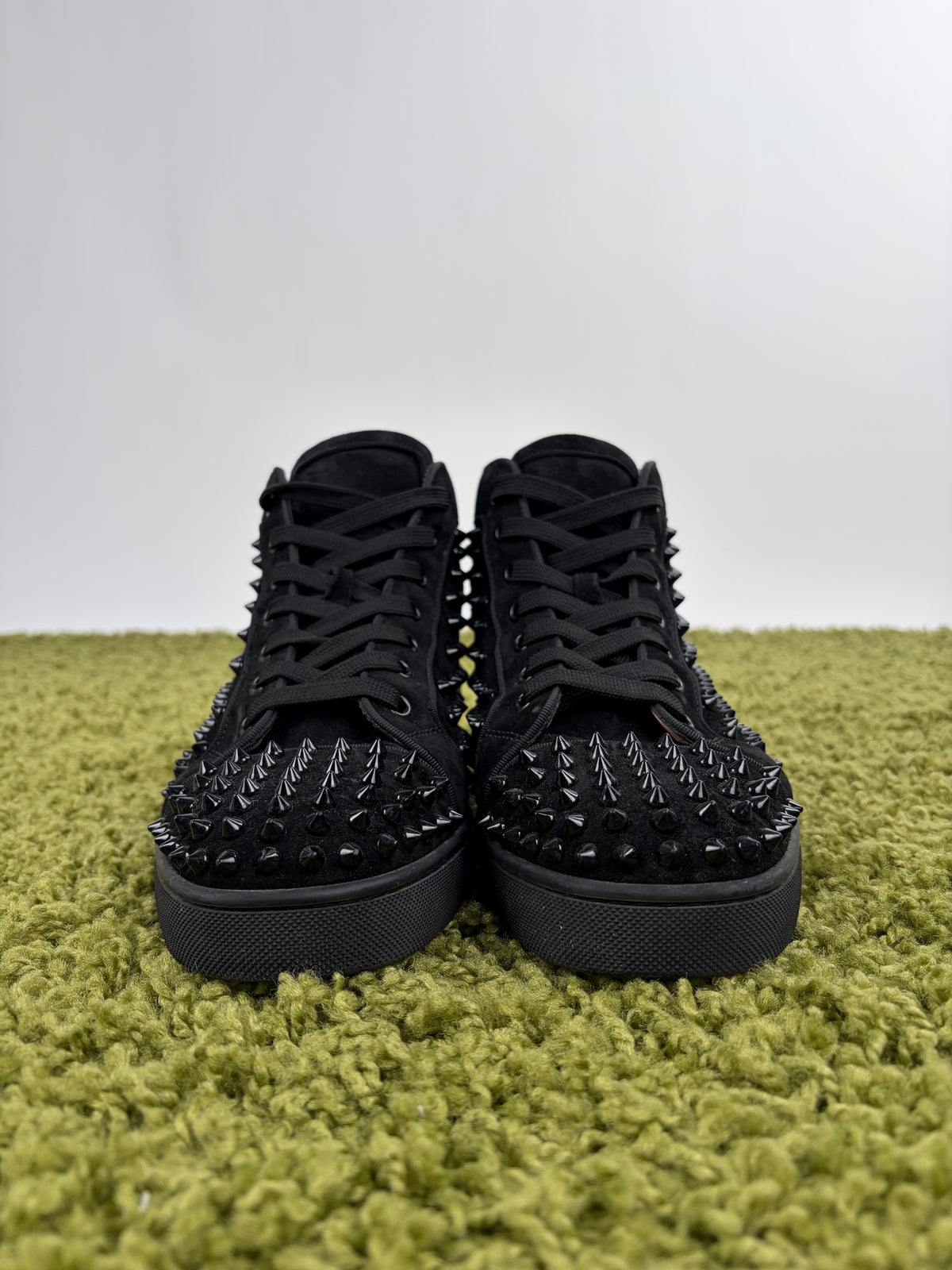 Christian Louboutin Spikes High Nero 41