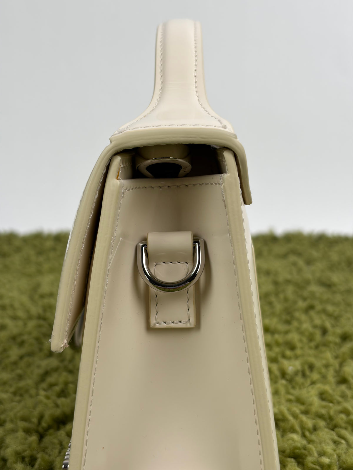 Borsa Jacquemus La Grande Bambino Avorio