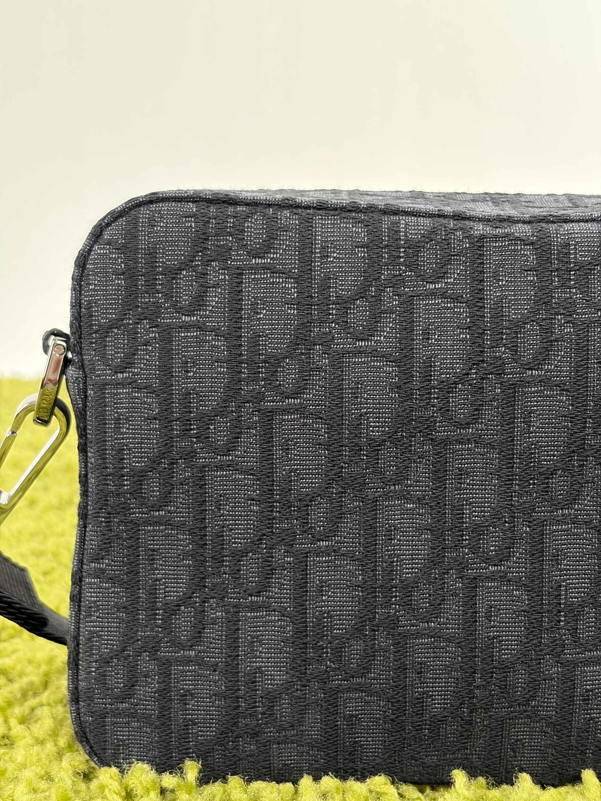 Borsello Dior monogram nero