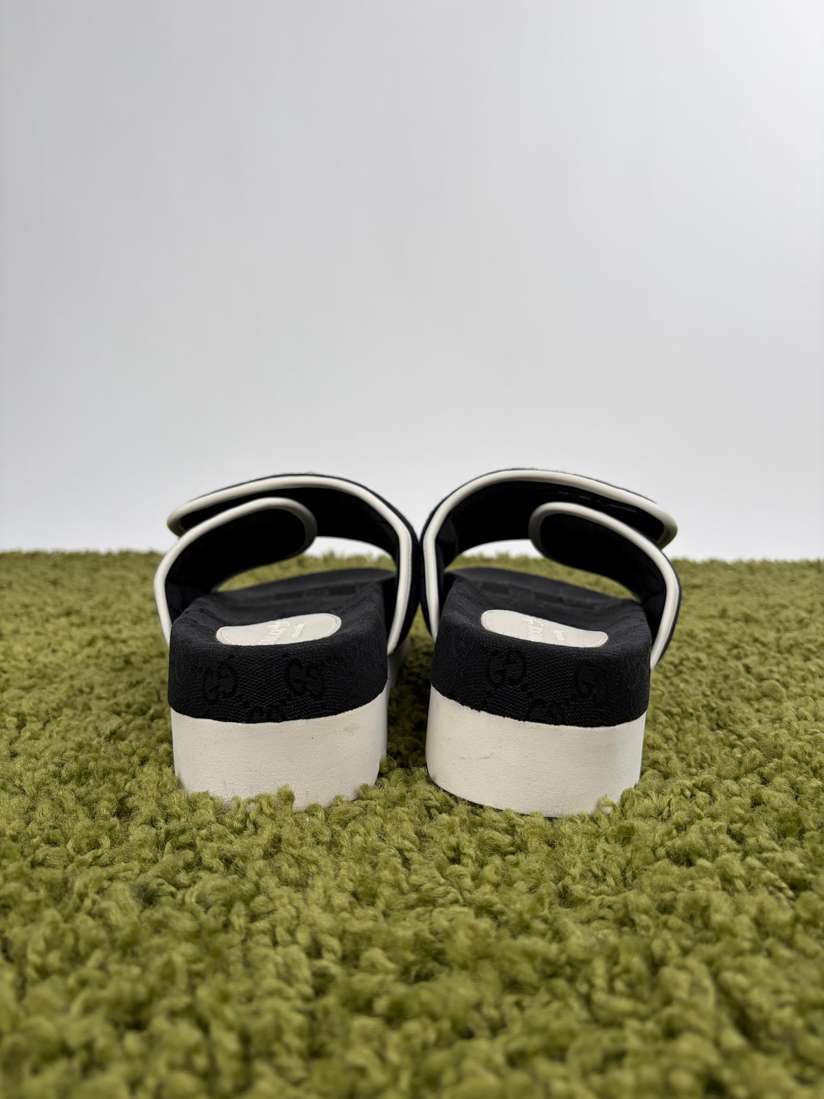 Sandali Platform Gucci X Adidas Nero 6