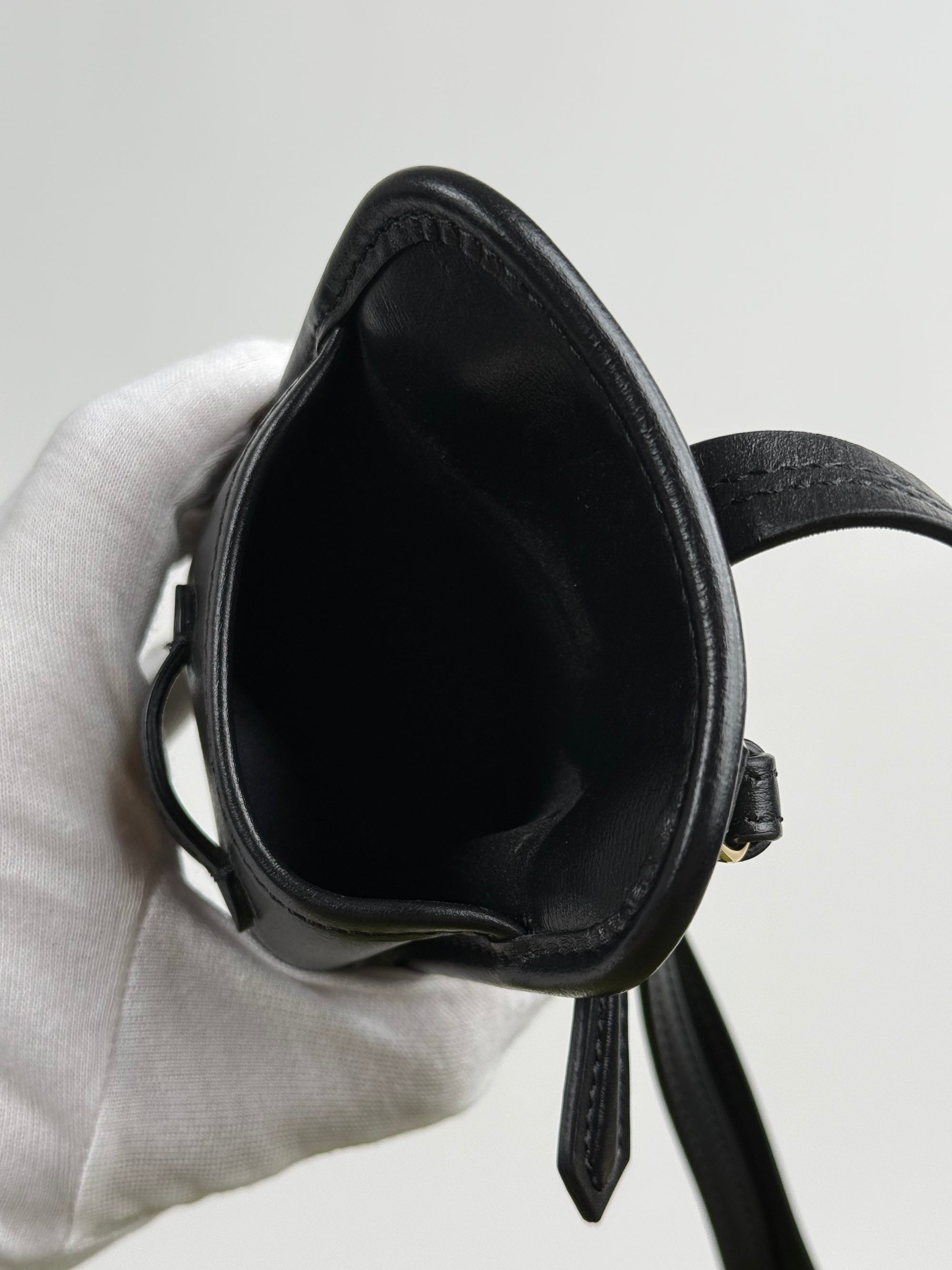 Porta cellulare Fendi Con Portatessere e Portamonete incorporato Nero
