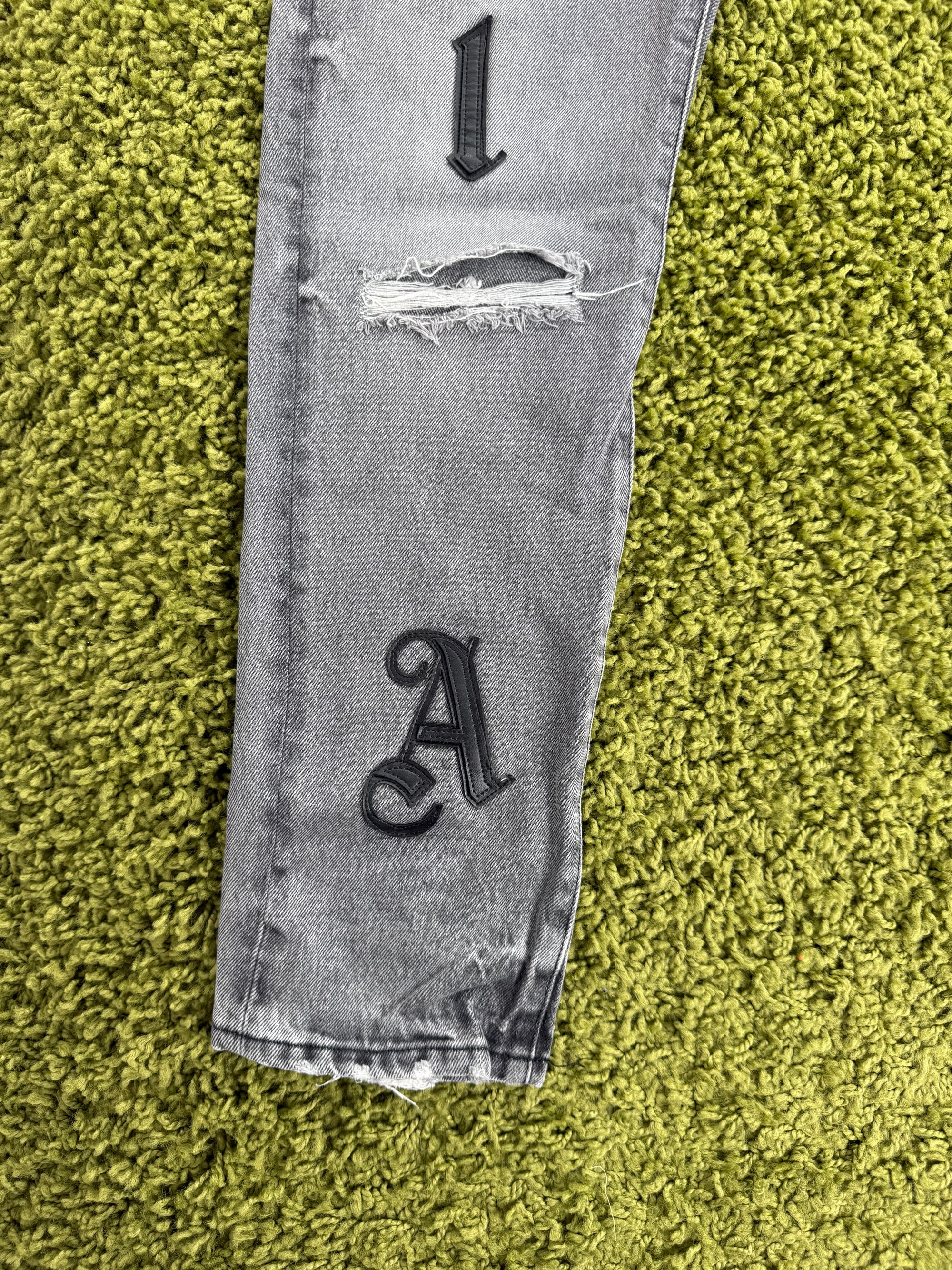 Jeans Palm Angels Grigio 32