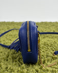 Borsa a spalla Saint Laurent Baby LoubBlu
