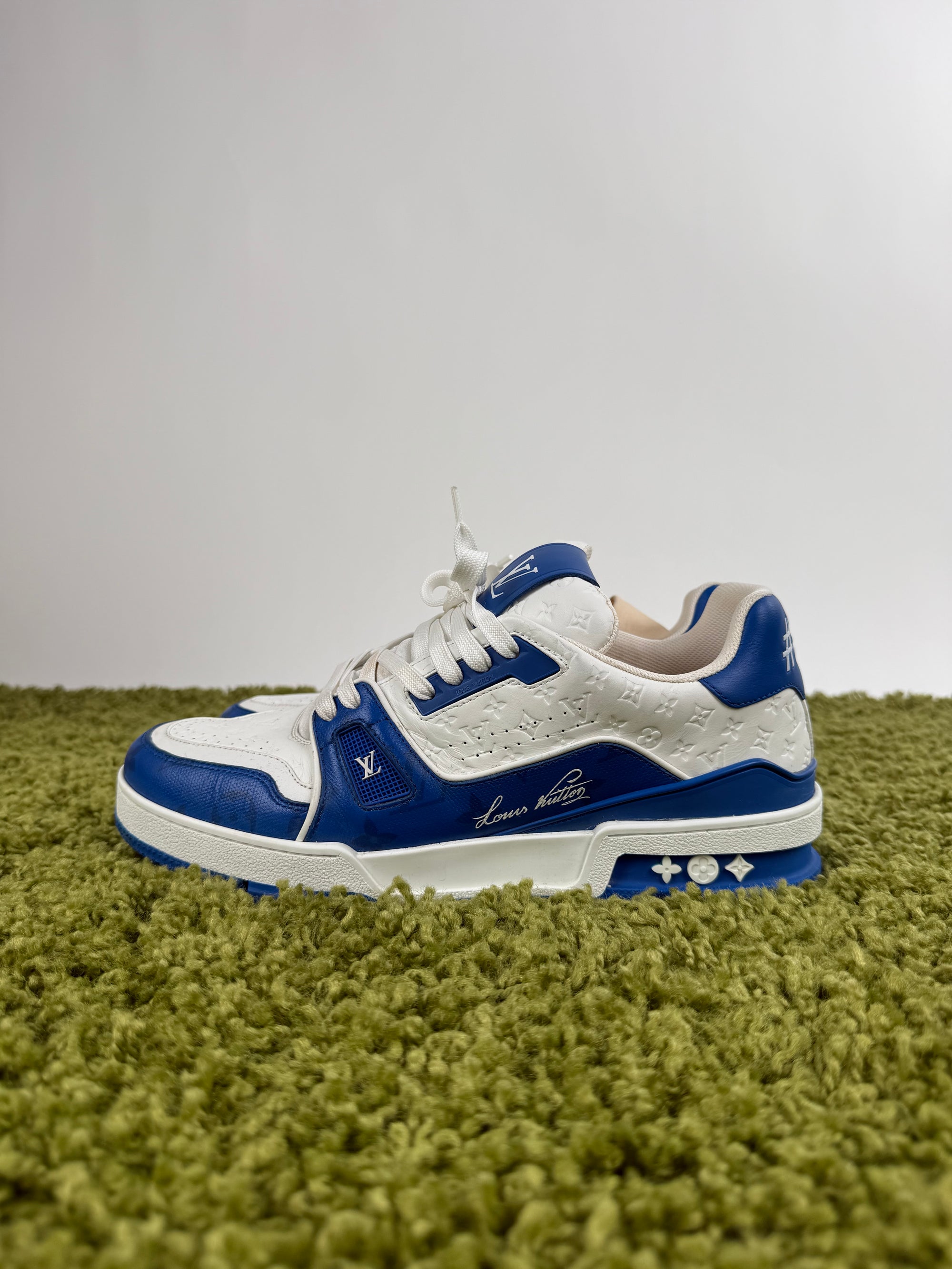 Louis Vuitton Trainer Blu 8