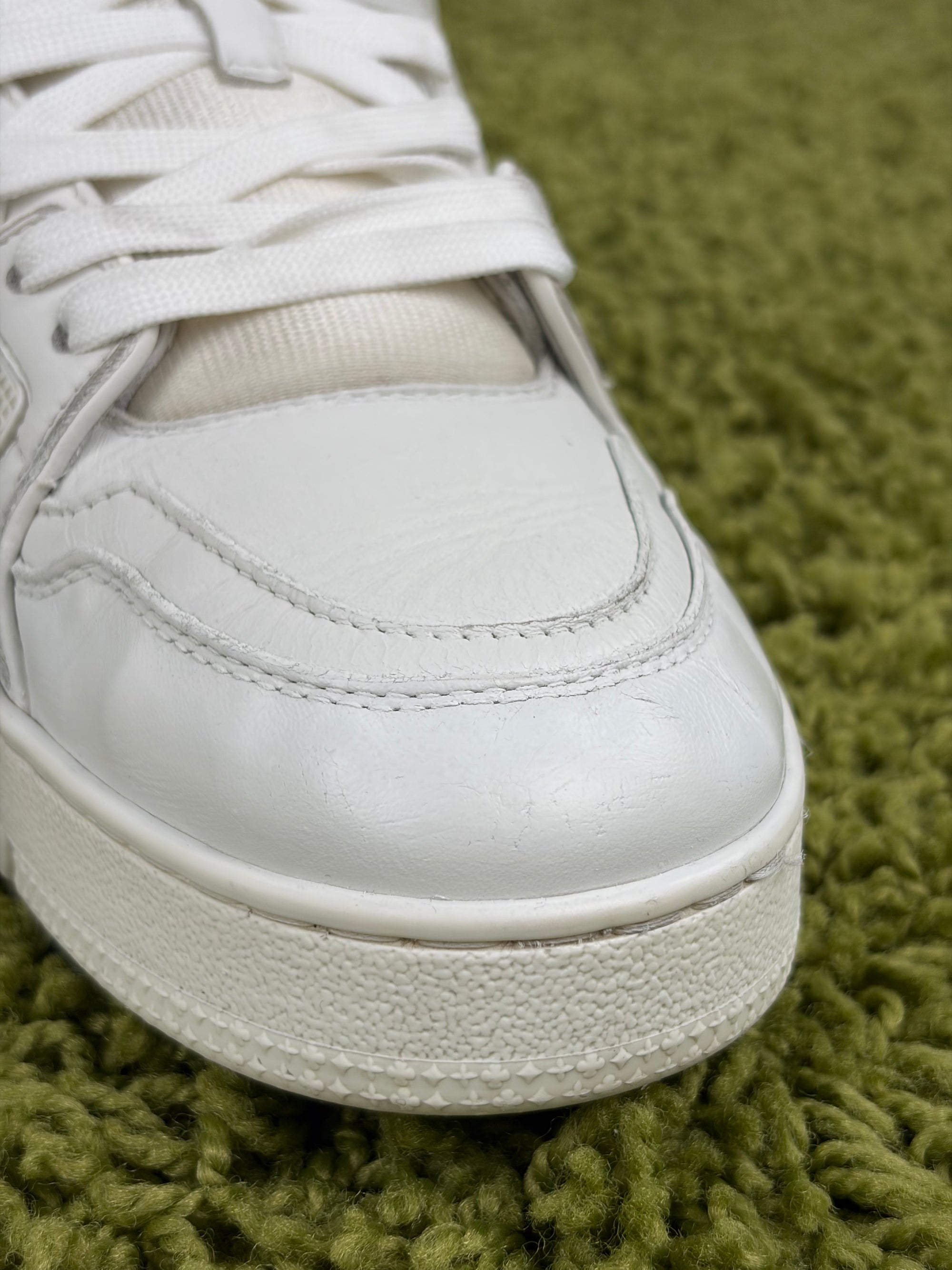 Louis vuitton trainer Size 8=42 calza 43 bianca