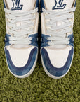 Louis Vuitton Trainer Denim Blu 6.5