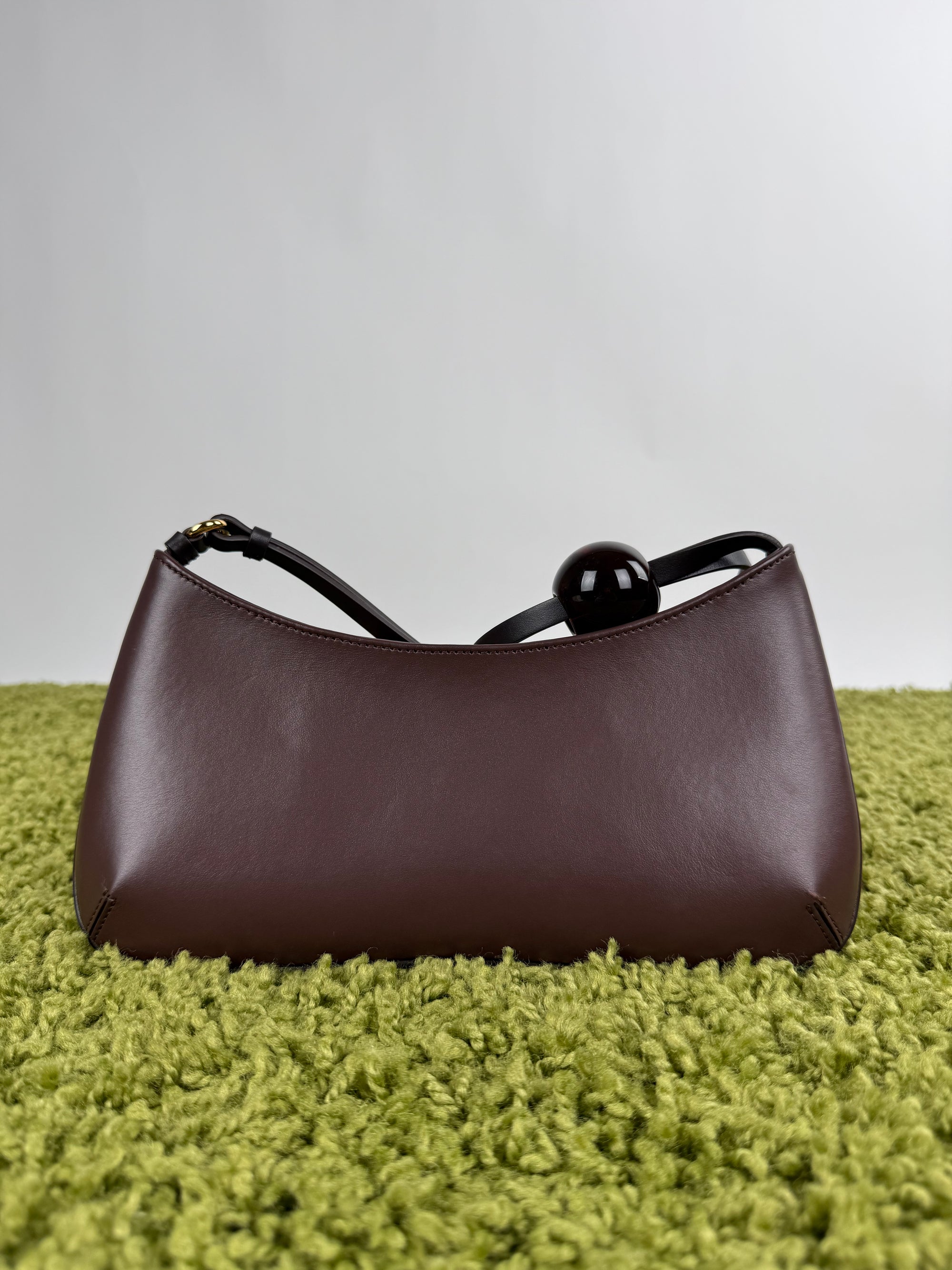 Borsa La Bisou Perle Jacquemus Marrone