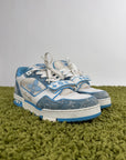 Louis Vuitton Trainer in denim Azzurro 8.5