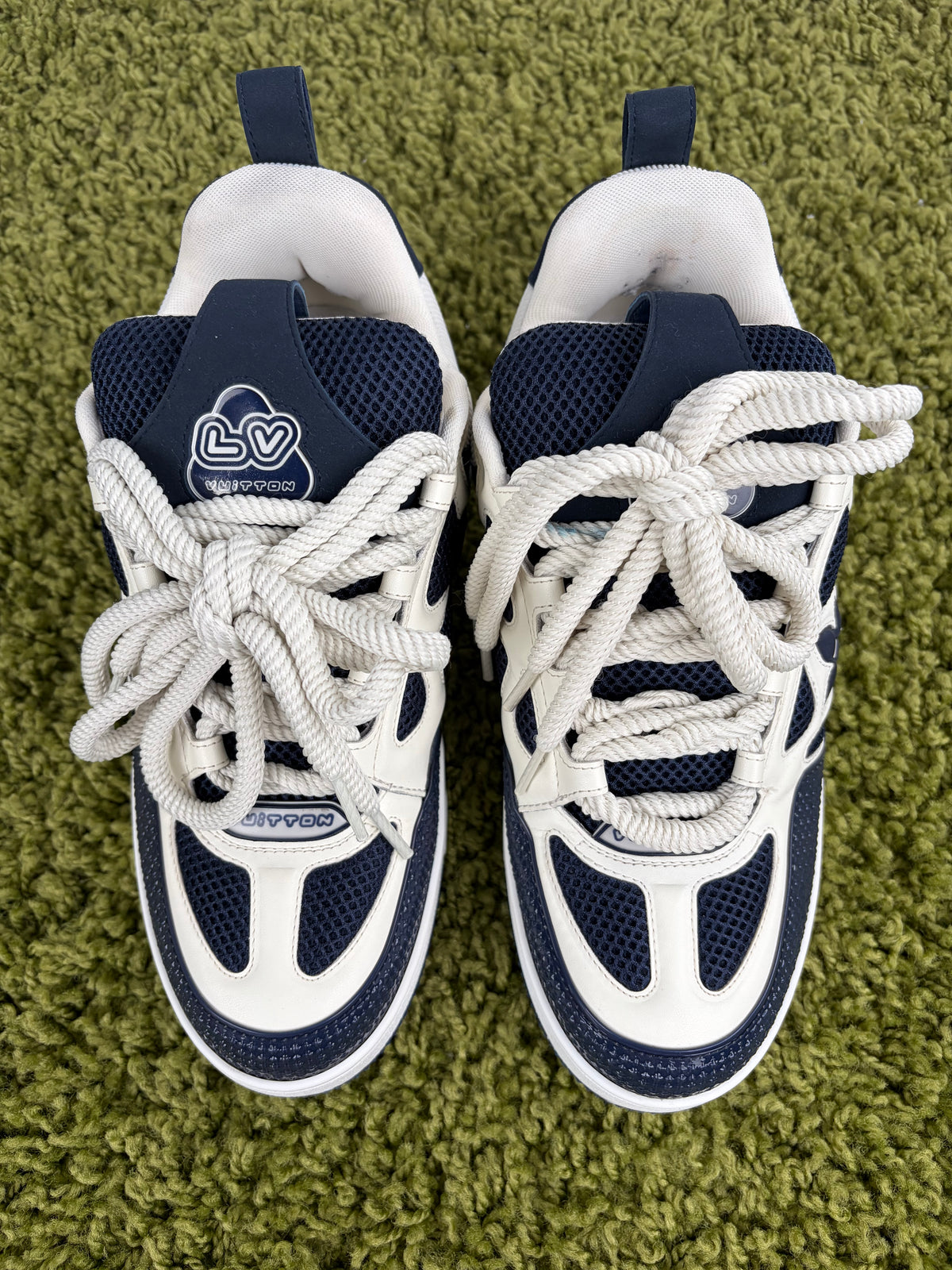 Louis Vuitton Skate Blu 7.5