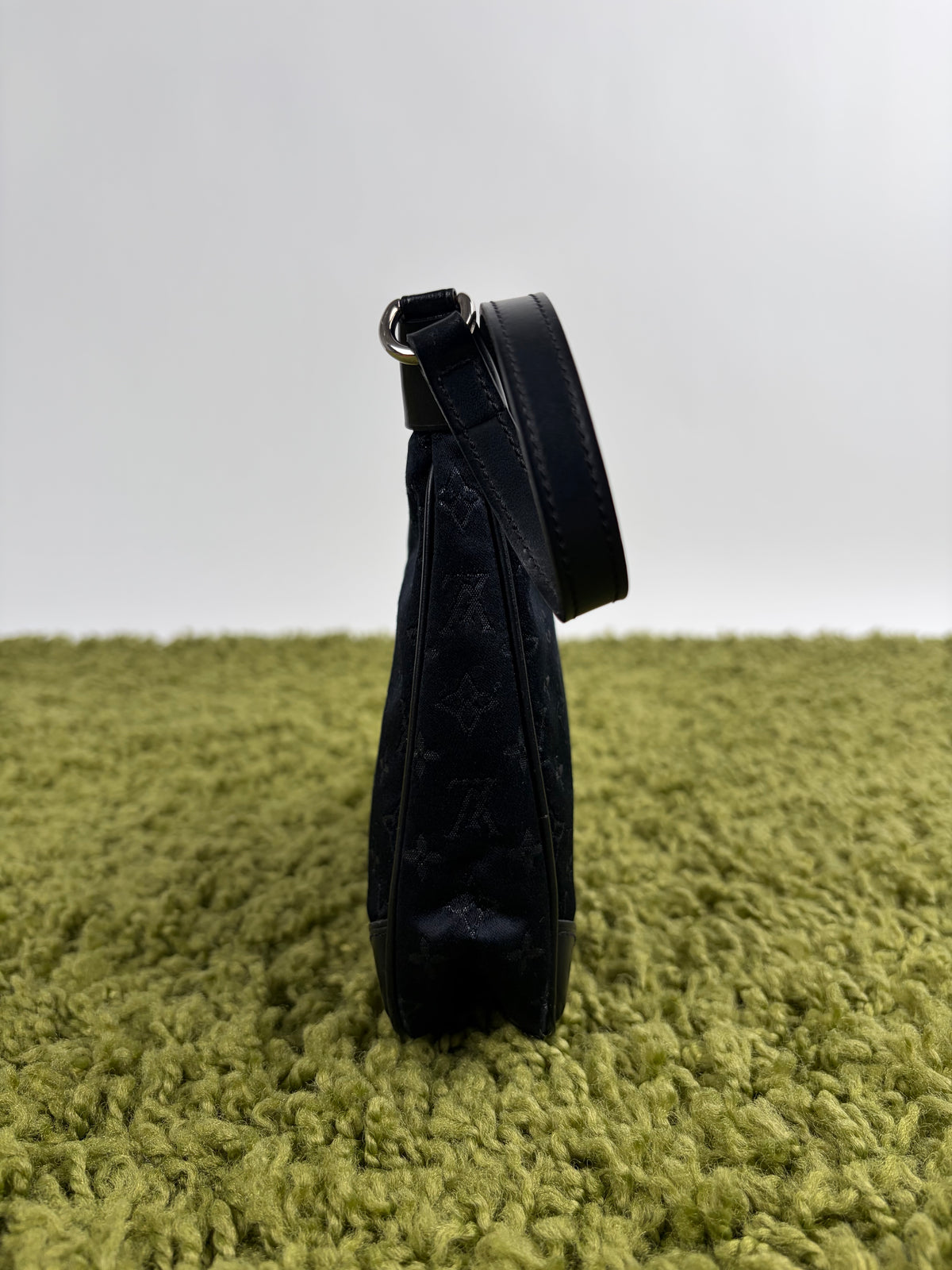 Borsa Louis Vuitton Satin Mini Boulogne Nera