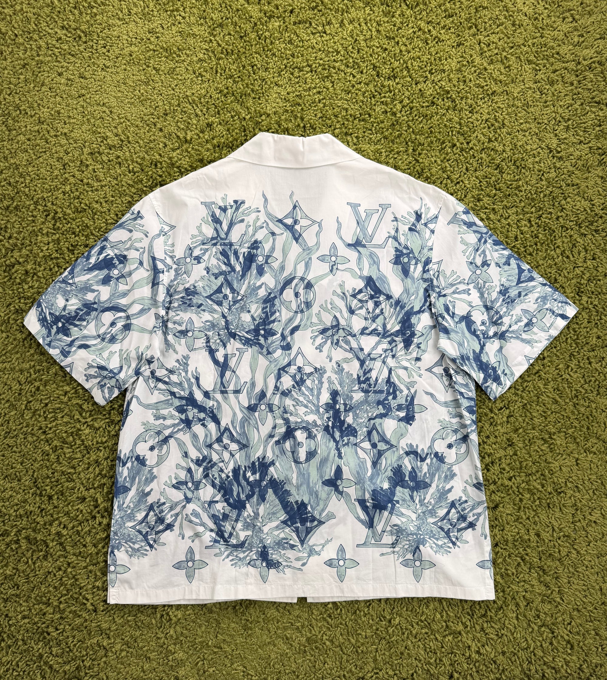Camicia Louis Vuitton AcquaGarden Azzurra XL