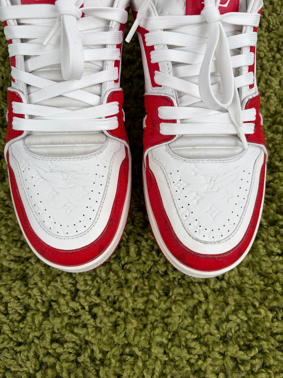 Louis Vuitton Trainer Rosso 6