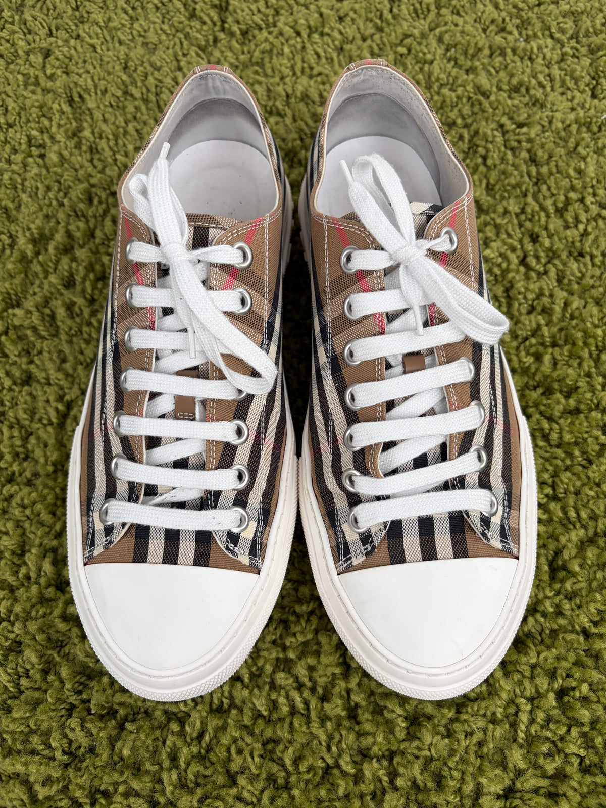 Burberry Check Sneaker Beige 45