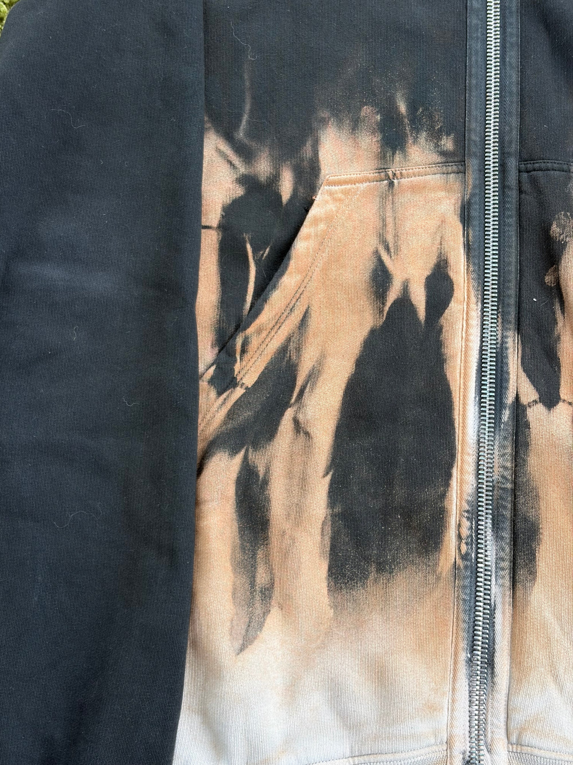 Felpa Rick owens Size L nera e marrone