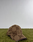 Cappello Gucci marrone e beige