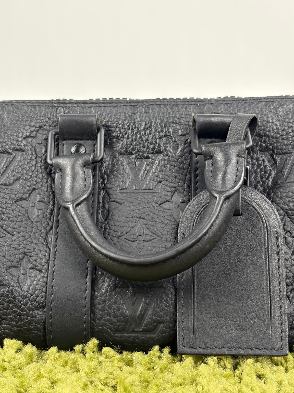Borsa Keepall Bandoulière 25 Monogram Louis Vuitton Nero
