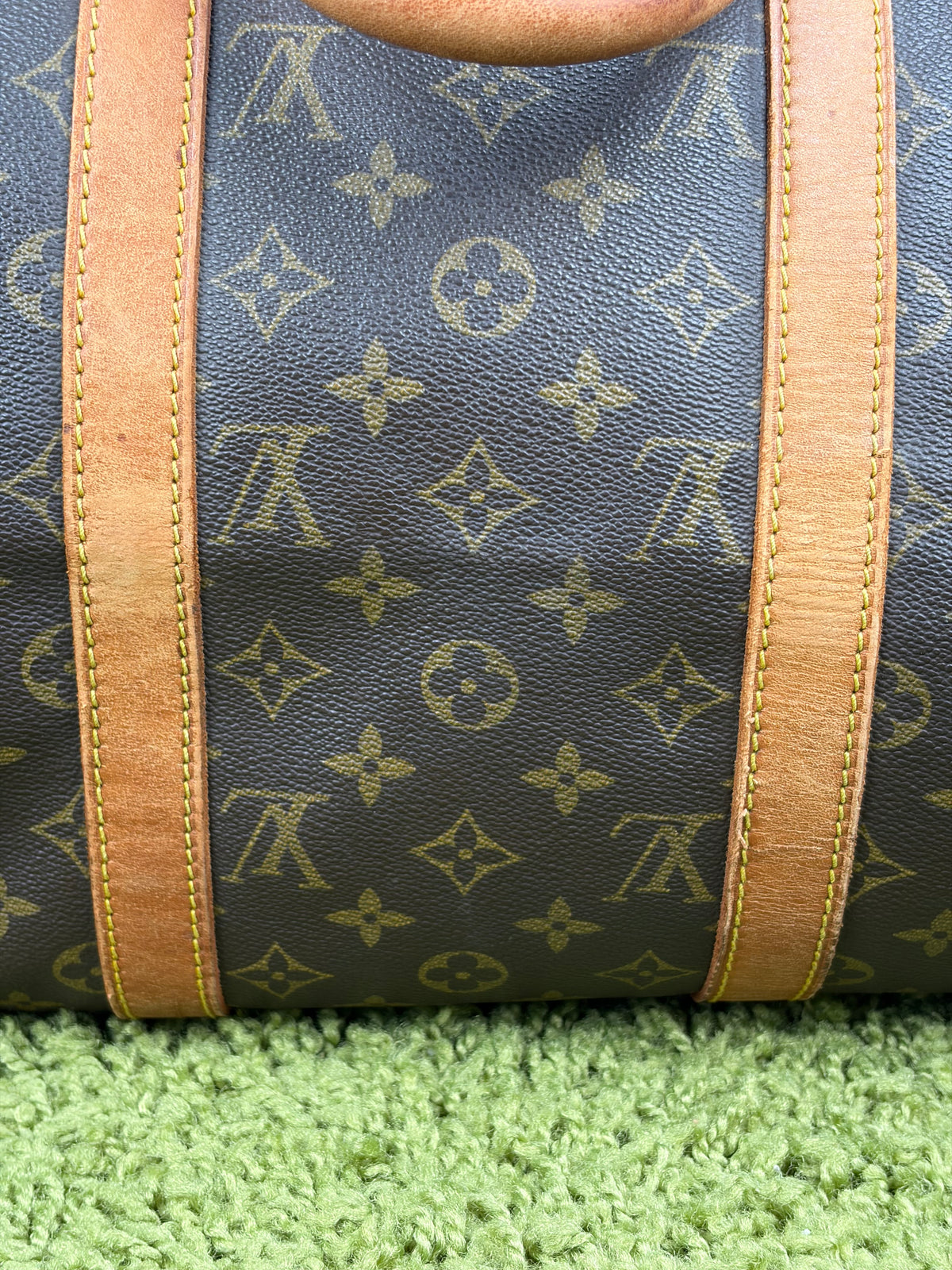 Borsone da viaggio Keepal Louis Vuitton Marrone