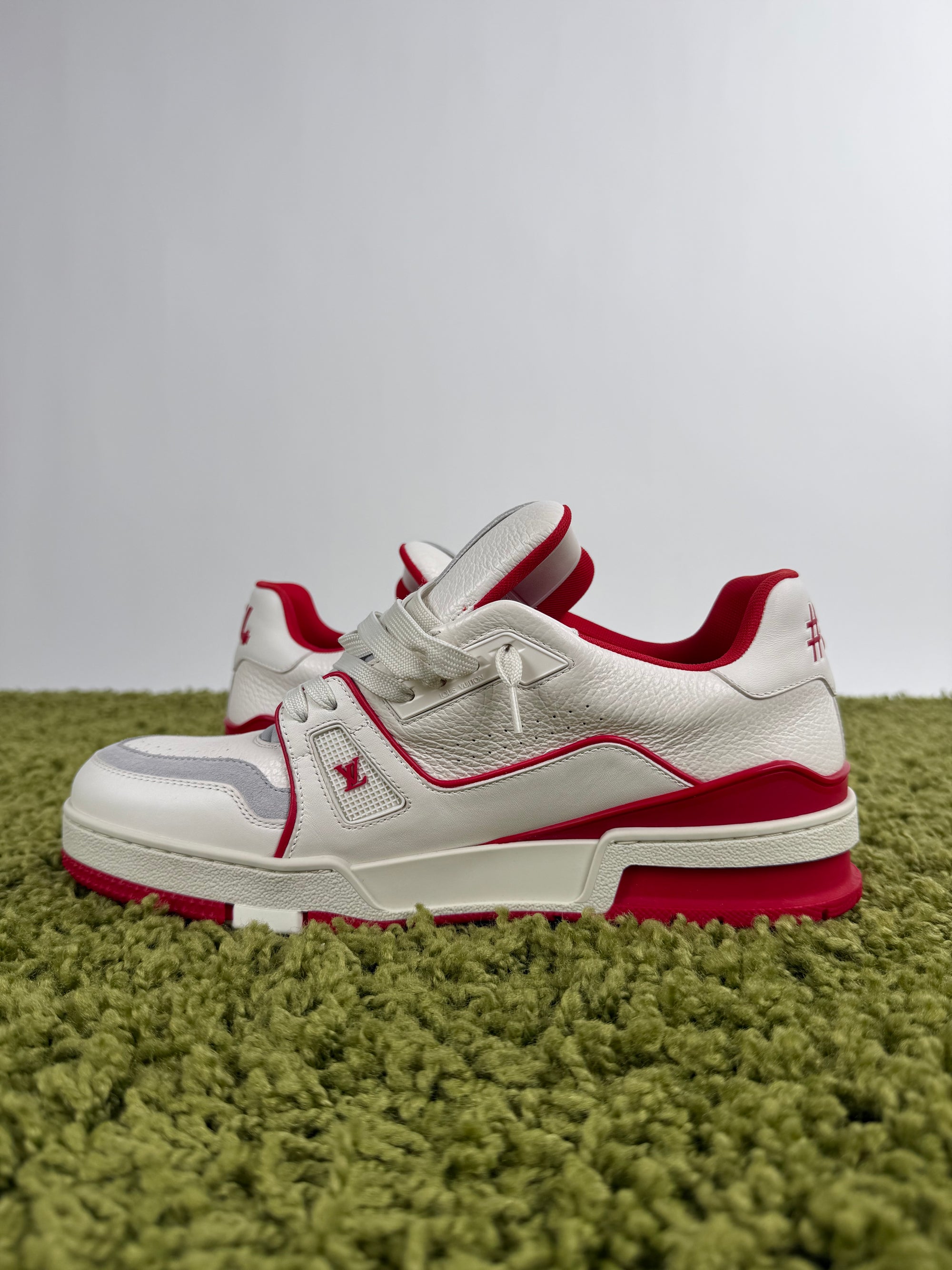 Louis Vuitton Trainer Bianca Rossa 7