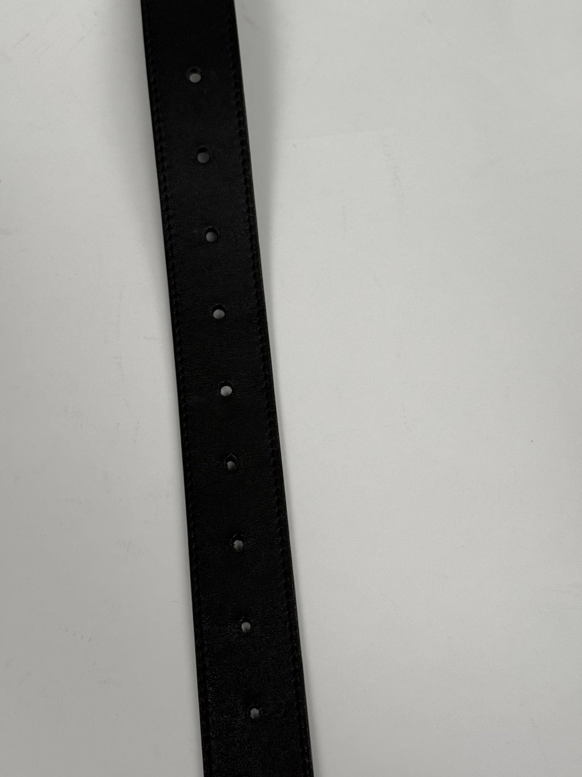 Cintura Gucci Size 80 nera e oro