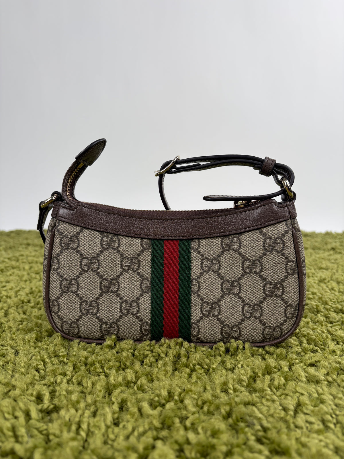 Borsa a spalla Ophidia Gucci Beige