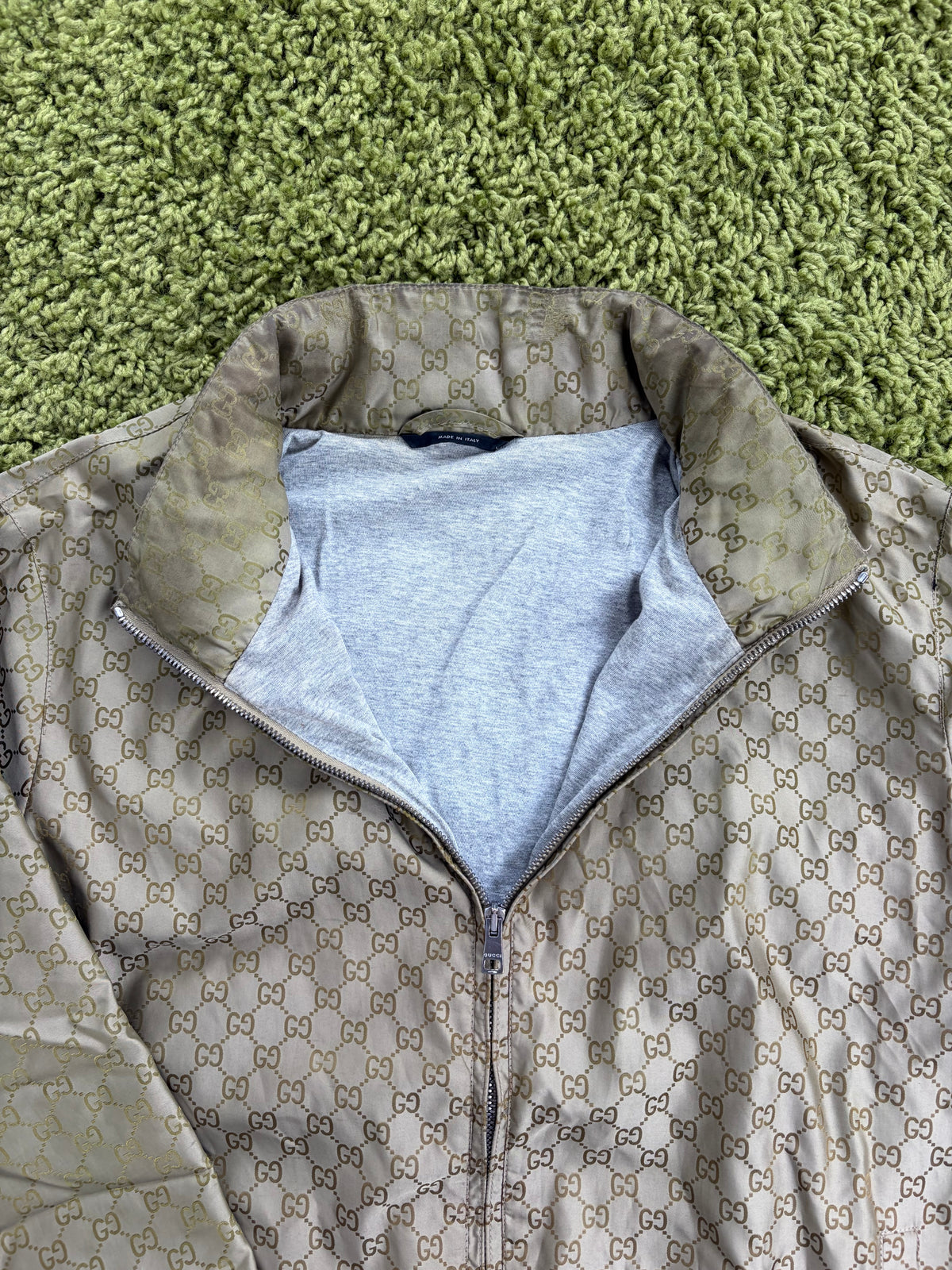 Bomber Gucci Monogram Beige